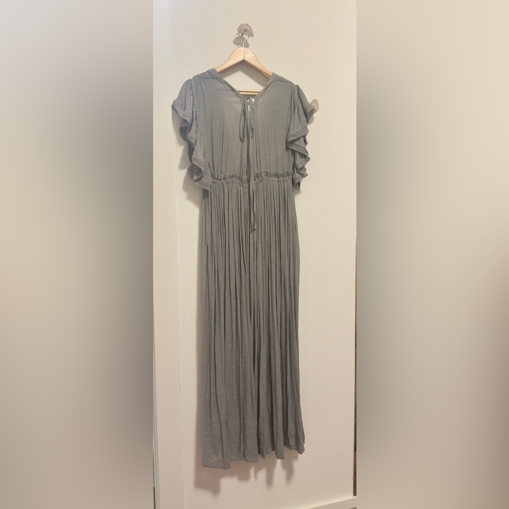 Elegant Blue Maxi Dress - Picture 3 of 5